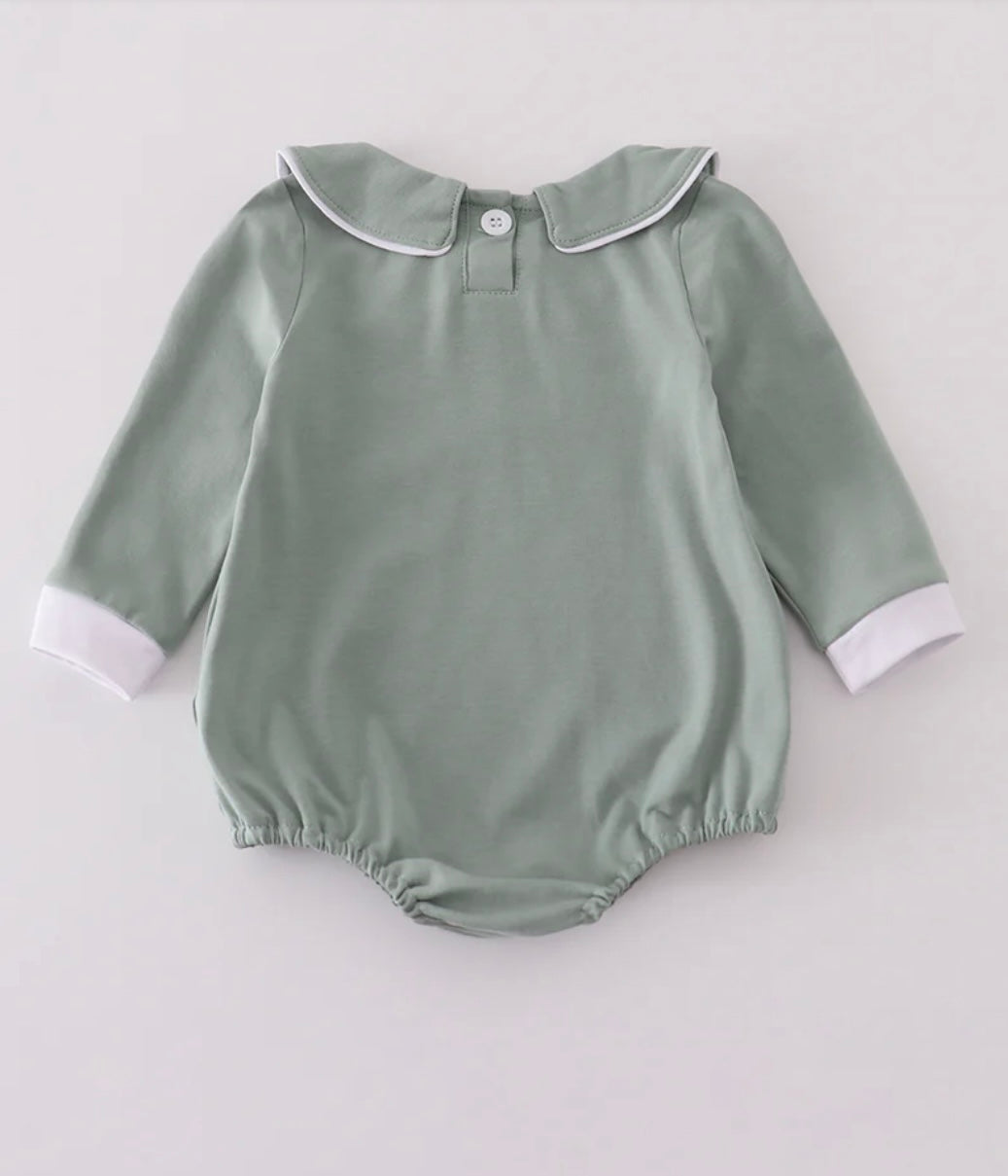 Sage Long Sleeve Bubble