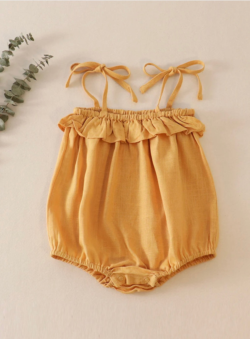 Ruffle Linen Bubble