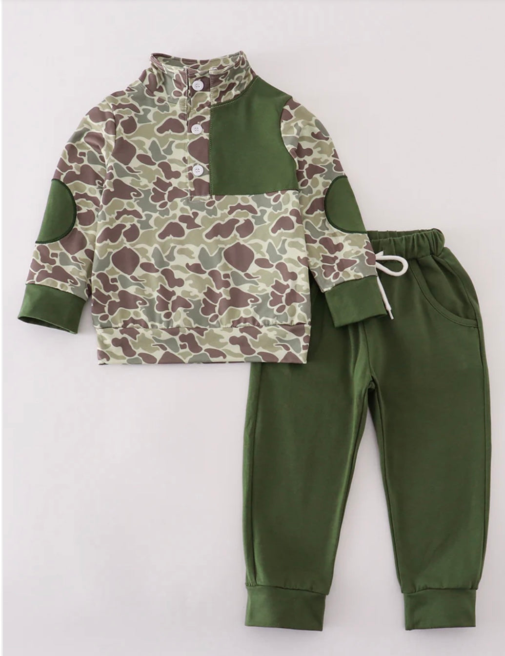 Camouflage Pants Set