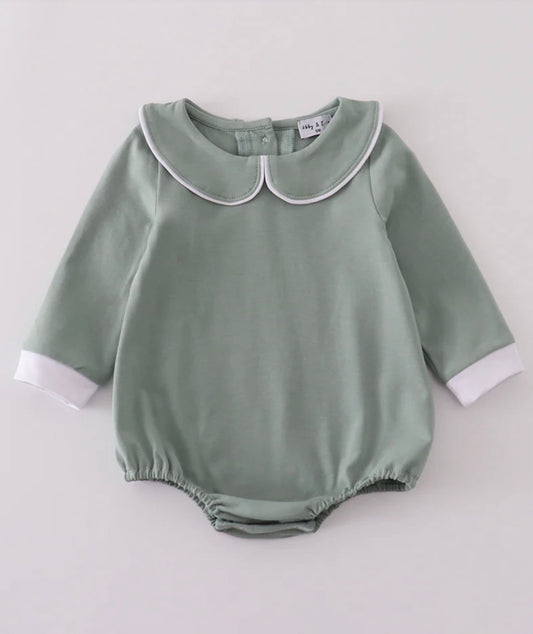 Sage Long Sleeve Bubble