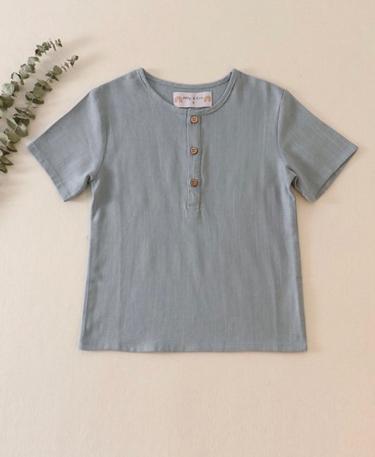 Button Linen Top